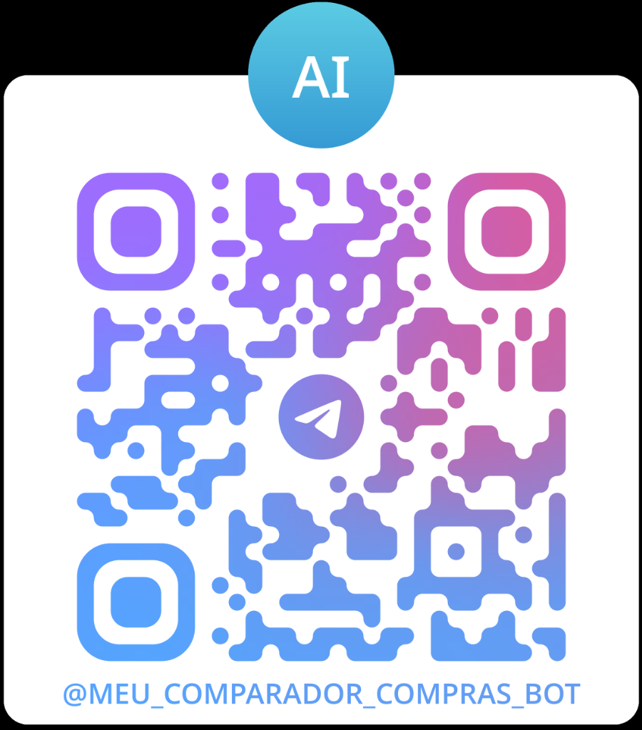 QR Code Telegram @meu_comparador_compras_bot